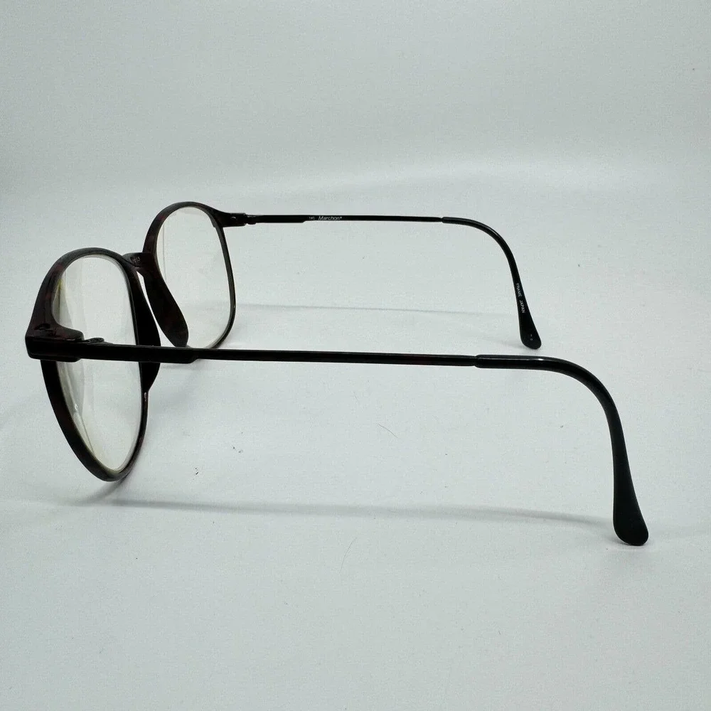 Marchon Eyeglasses Frames Full Rim Round Circular 57-13 4666265‎ H9809